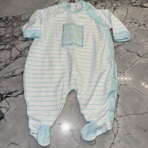 Vintage Cuddle Time 3-6 Months Sleeper Twinkle Star One Piece